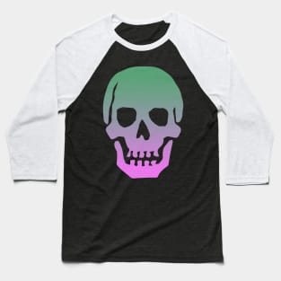 SKULLS PATTERN Baseball T-Shirt